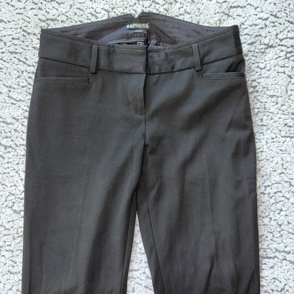 Express columnist black pants size 0R